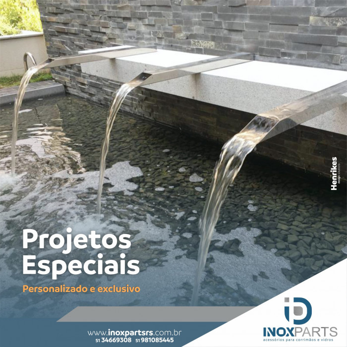 Tripla Cascata Artificial INOX